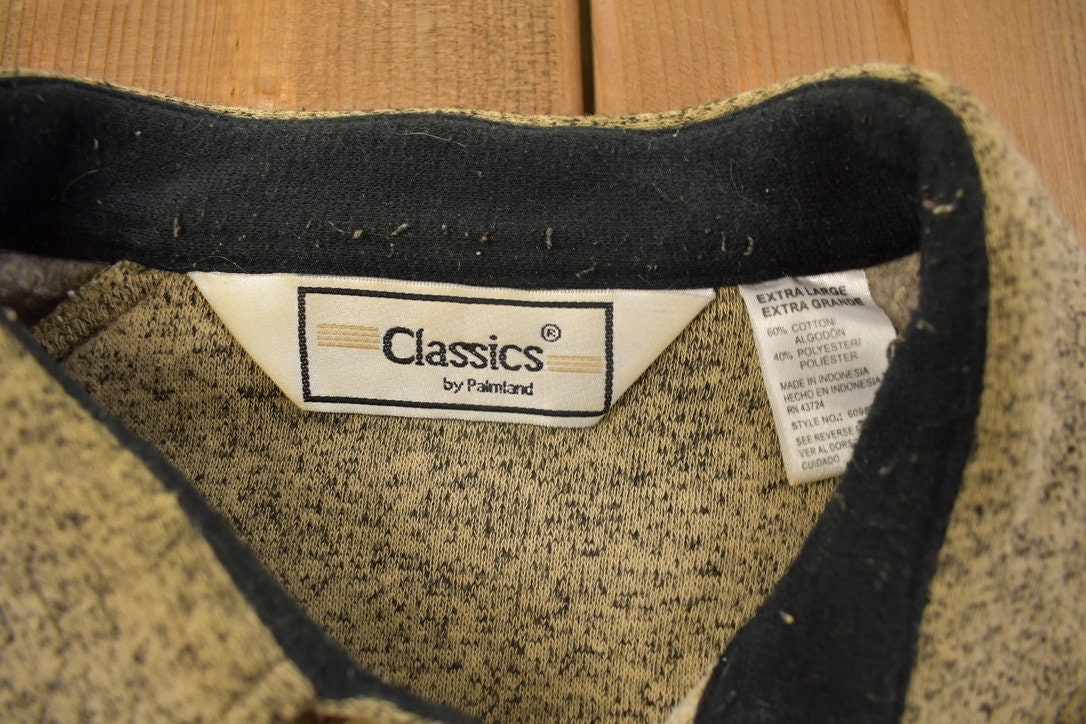 Vintage 1990s Classics by Palmland Fleece Sweater