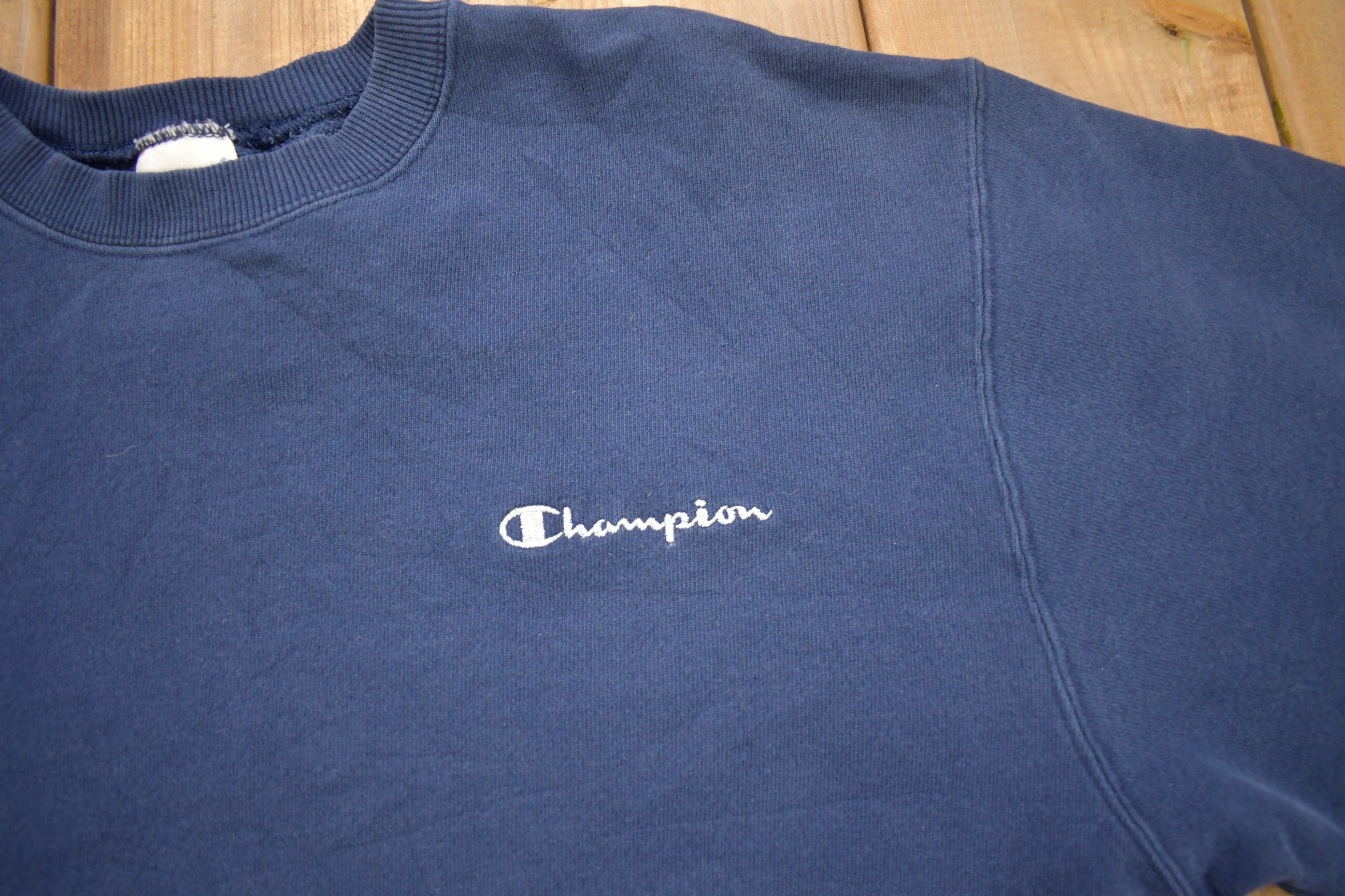 Vintage 1990s Champion Small Logo Crewneck Sweatshirt
