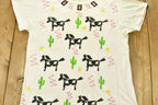 Vintage 1990s All Over Print Horse Graphic T-Shirt
