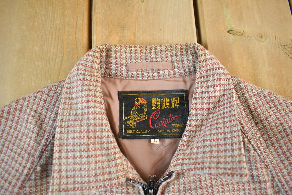 Vintage 1970s Cockatoo Wool Tartan Plaid Jacket Large Women's Large