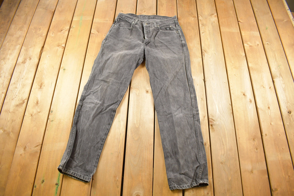 Vintage 1990s Harley Davidson Denim Black Wash Jeans Size 32 x 31