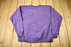 Vintage 1990s Champion Small Logo Purple Sweatshirt