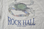 Vintage 1990s Rock Hall Marine Railway Souvenir T-Shirt