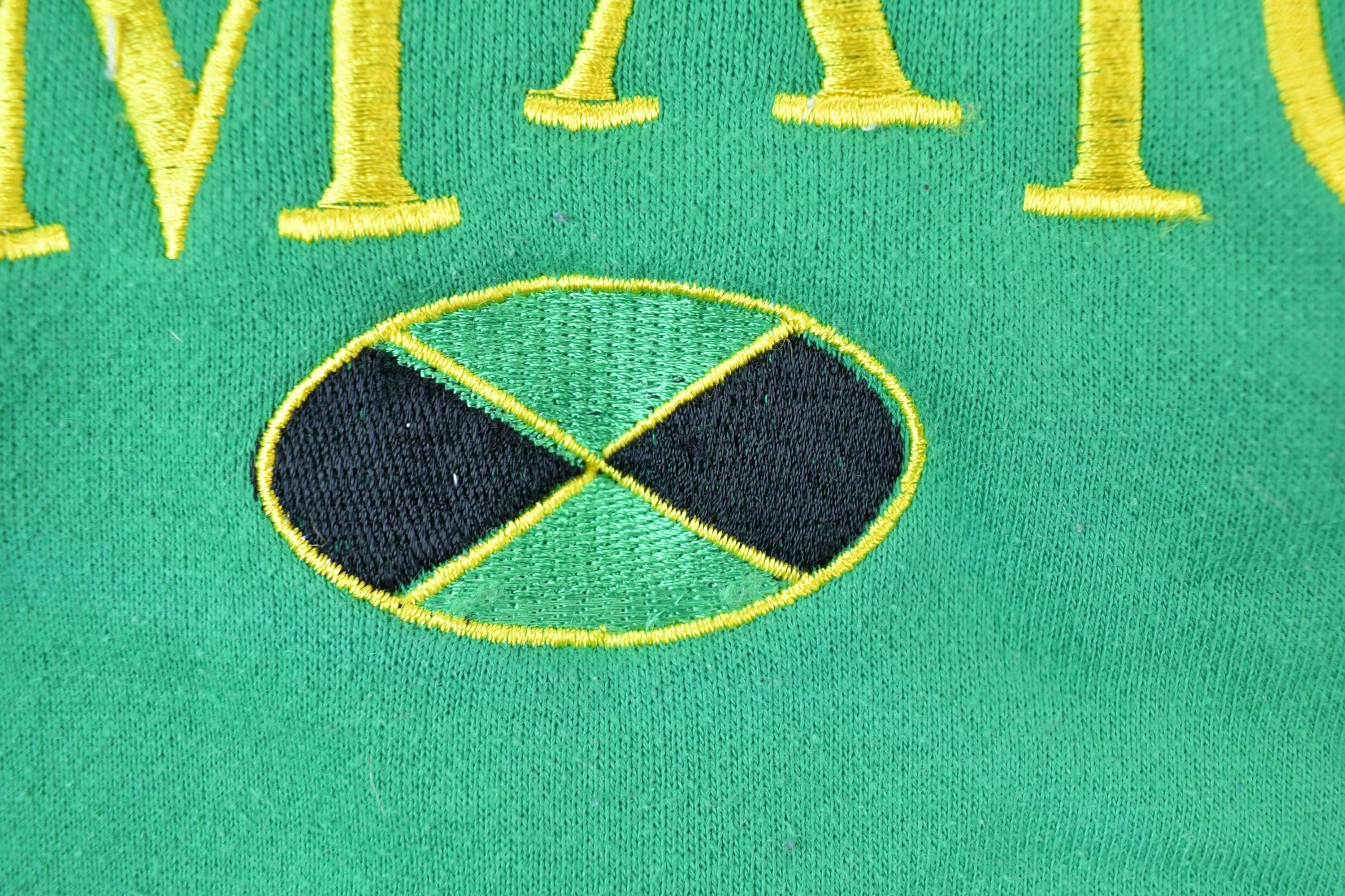 Vintage 1990s Jamaica Reserve Sportswear Hoodie Sweatshirt