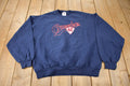 Vintage 1990s MC Crusaders Embroidered Crewneck Sweatshirt Size Large