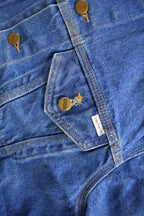 Vintage 1980s Carhartt Medium Wash Jean Jacket