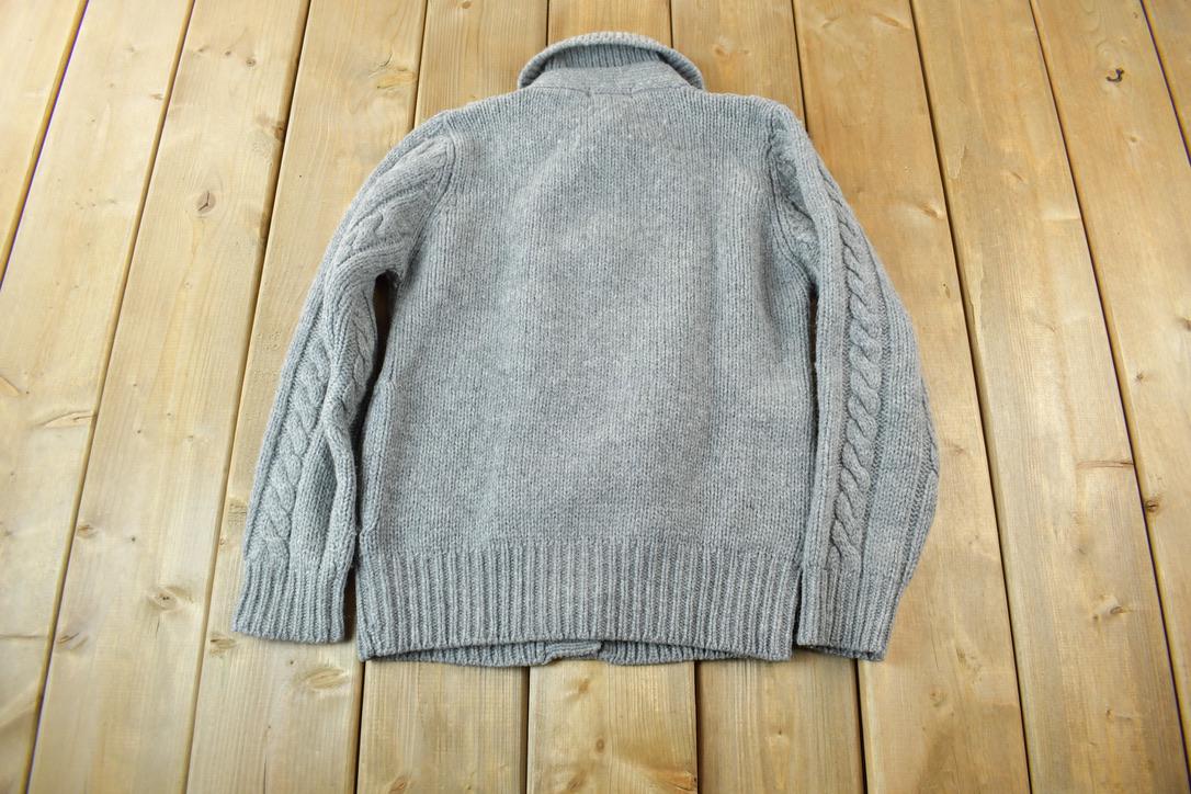 Vintage 1990s Grand Tier 100% Wool Knit Sweater