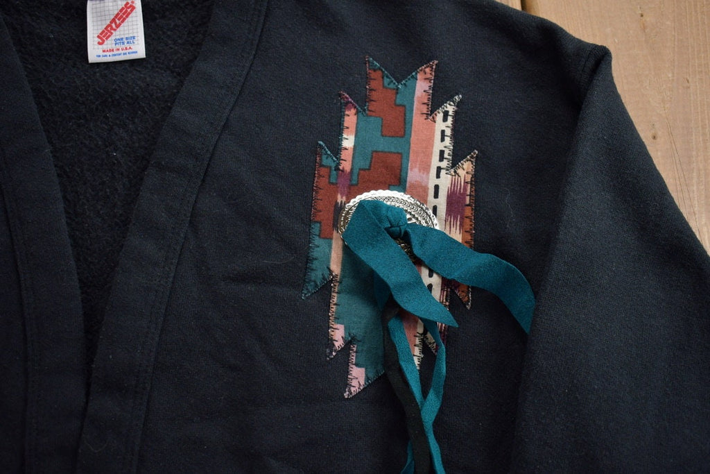 Vintage 1990s Southwestern Cardigan Sweater