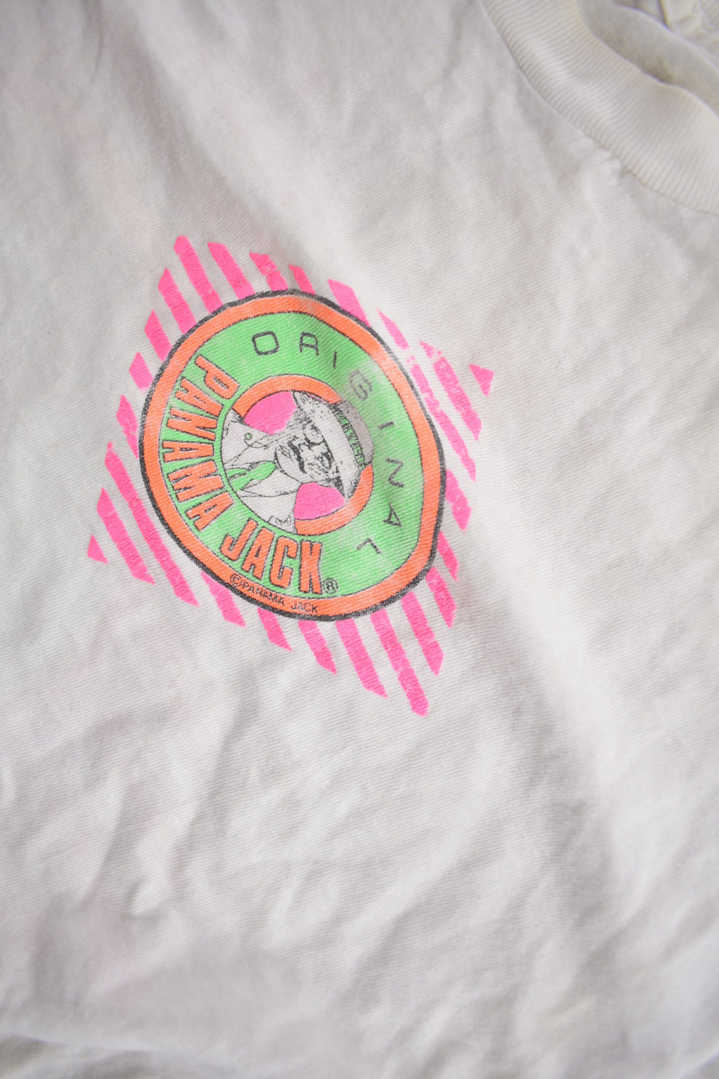 Vintage 1980s Panama Jack Tropical Graphic T-Shirt