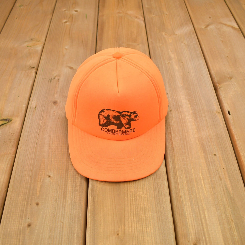 Vintage 1990s Combermere Ontario Canada Snap Back Hat