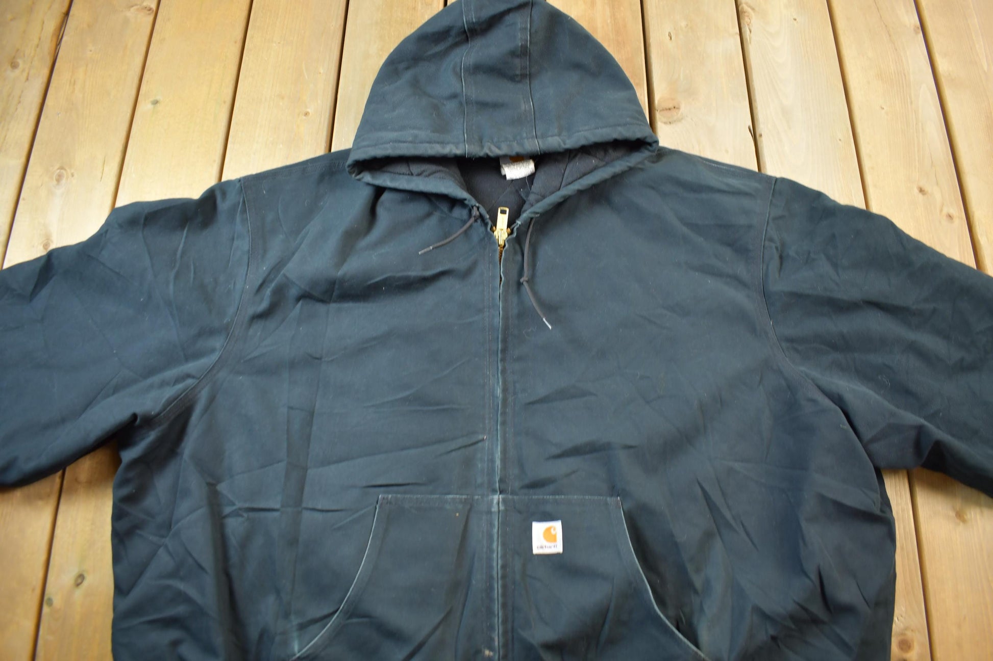 Vintage Y2K Black Carhartt Active Jac Jacket