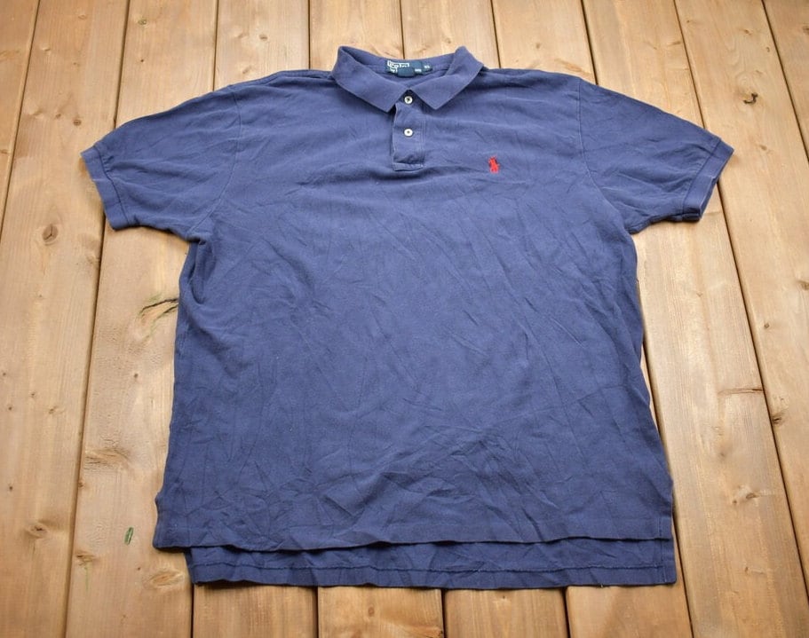 Vintage 1990s Polo Ralph Lauren Blank Short Sleeve Shirt