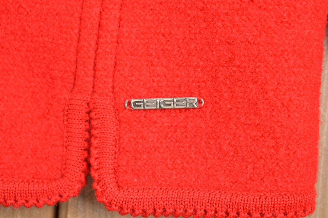Vintage 1990s Geiger Cardigan Sweater