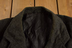 Vintage 1980s Supergora Wool Mohair Alpaca Long Trench Coat