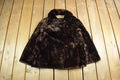 Vintage 1960s The Halle Bros Co. Beaver Sheared Fur Coat Adult Medium
