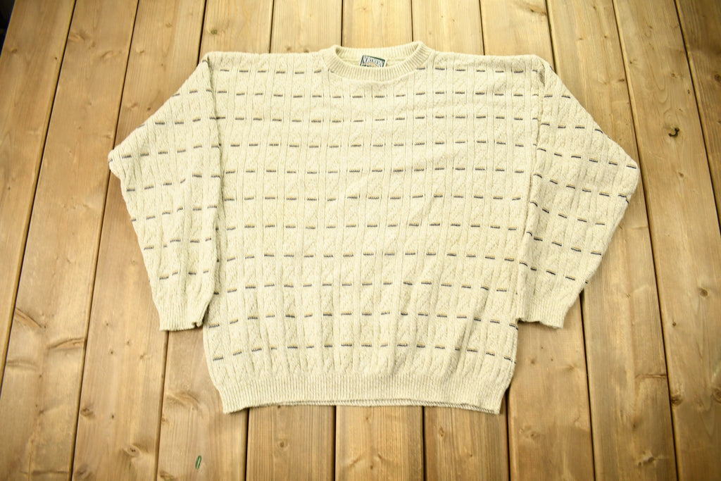 Vintage 1990s Northern Elements Knitted Crewneck Sweater