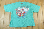 Vintage 1990s Ho Ho Ho Christmas Single Stitch T-Shirt