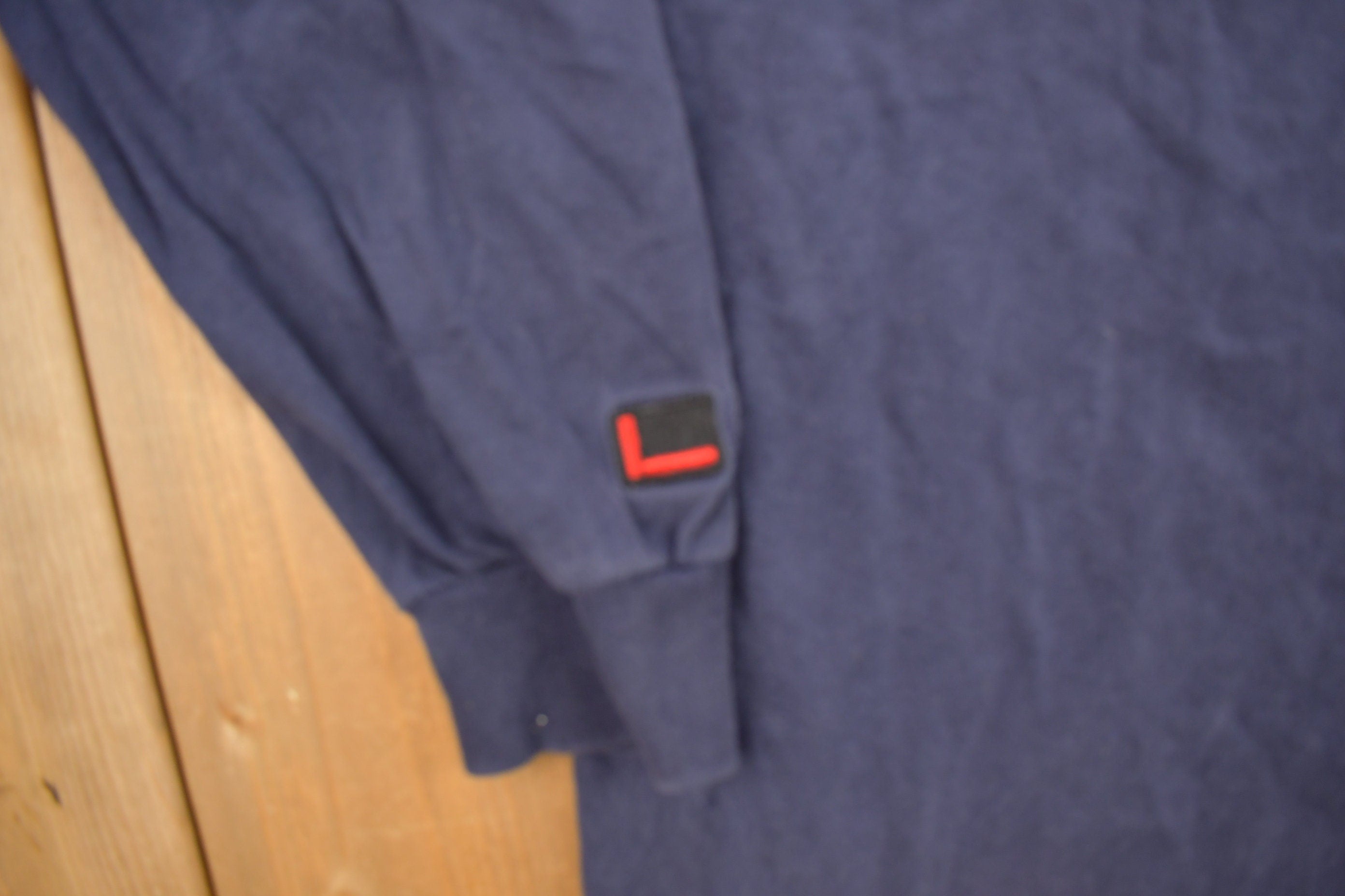 Vintage 1990s FUBU Embroidered Long Sleeve T-Shirt Hip Hop Apparel