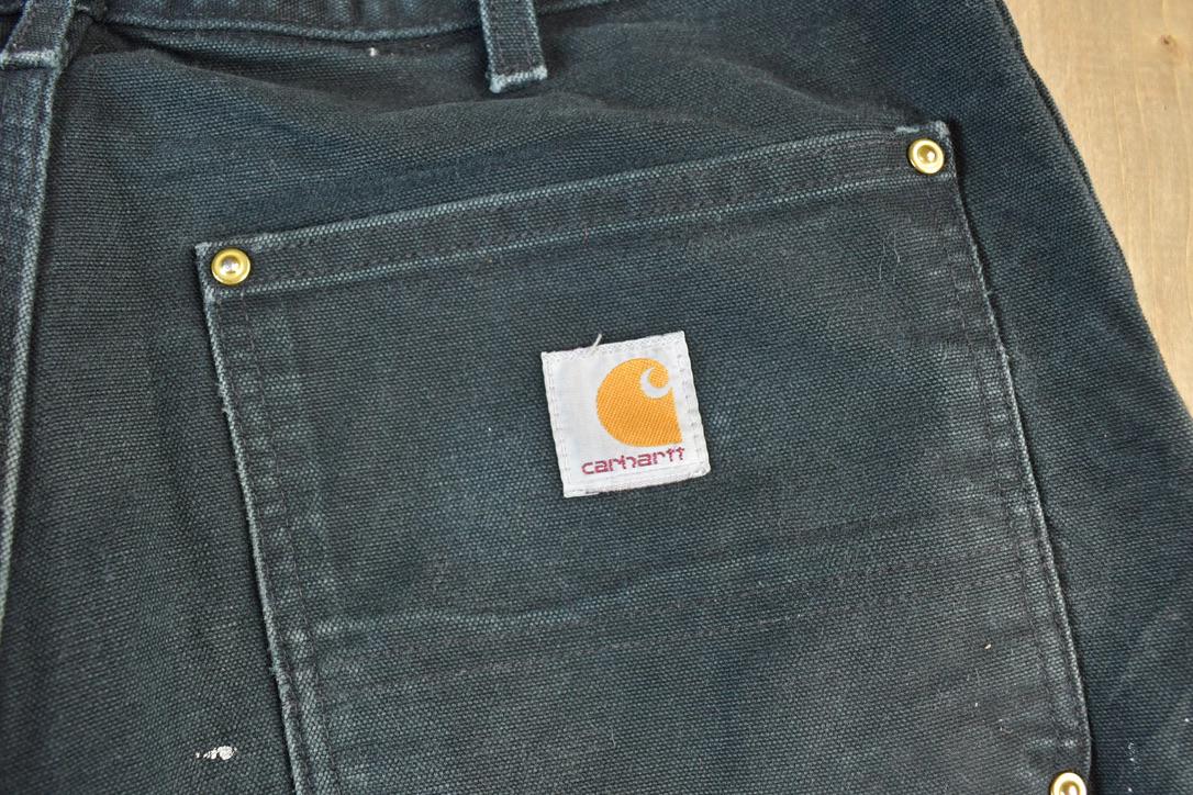 Vintage 1990s Carhartt Double Knee Work Shorts Size 34