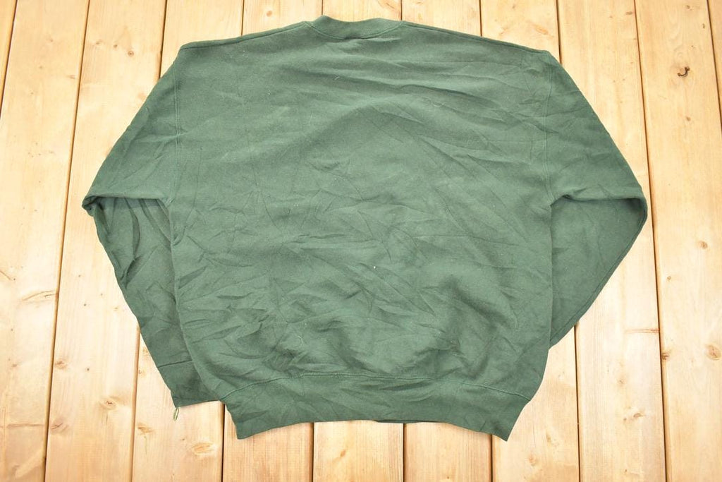 Vintage 1990s Mickey Mouse Embroidered Disney Crewneck Sweater Men's XL
