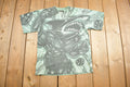 Vintage 1990s Maui Hawaii All Over Shark Print Graphic T Shirt