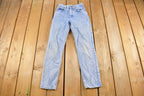 Vintage 1990s Lee Denim Slim Jeans Size 23 x 26