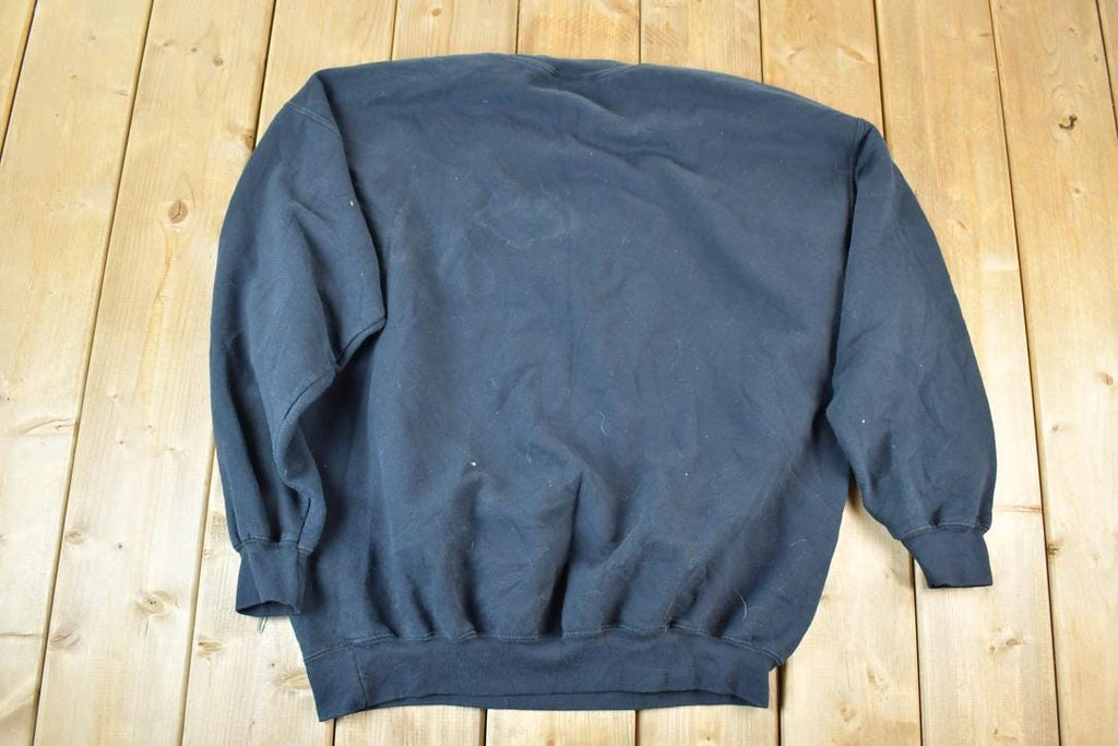 Vintage 1990s Salem Massachusetts Black Cat Heavyweight Crewneck Sweatshirt Mens XL