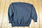 Vintage 1990s Salem Massachusetts Black Cat Heavyweight Crewneck Sweatshirt Mens XL