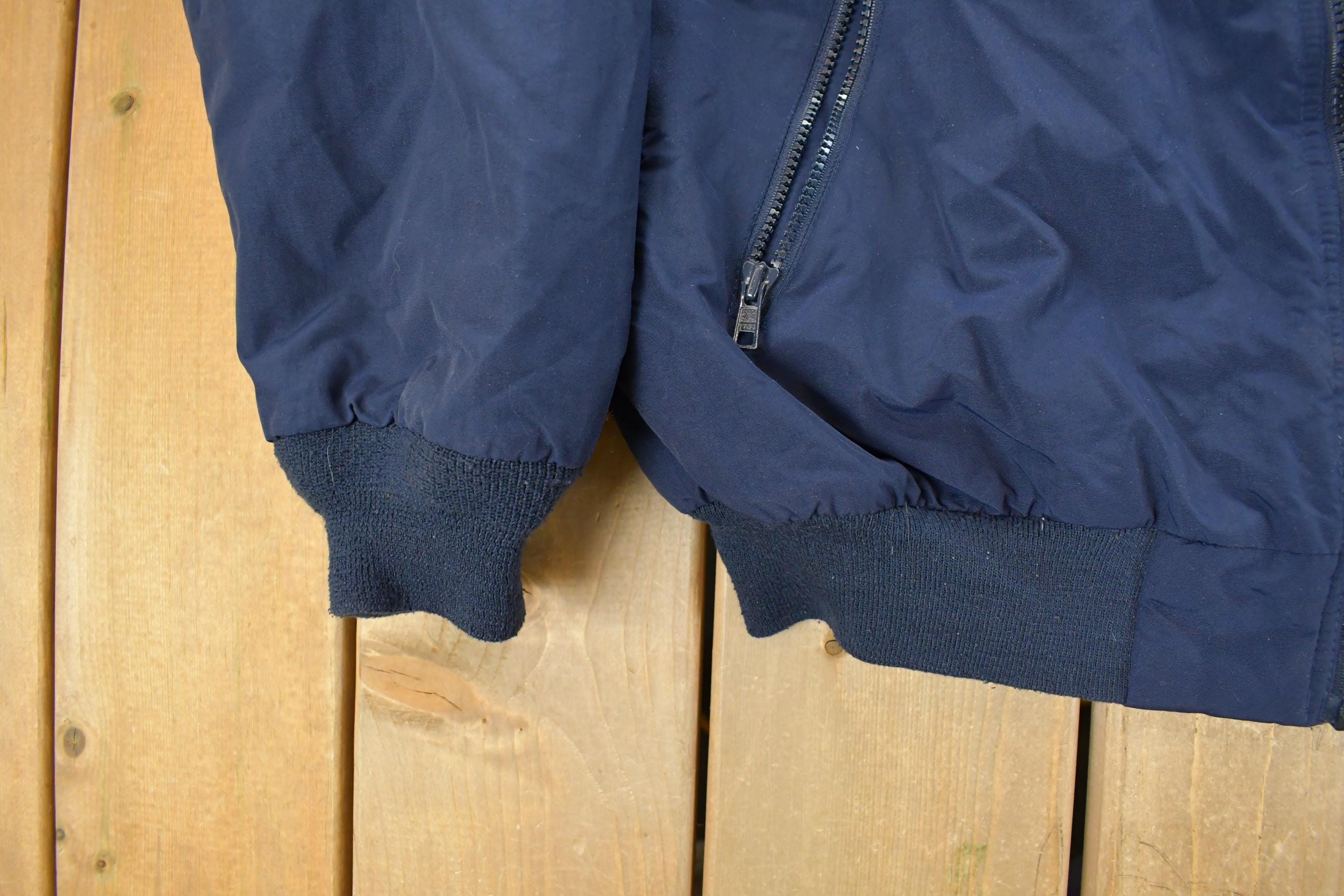 Vintage 1990s St. John's Bay Fleece Lined Jacket Men's Medium