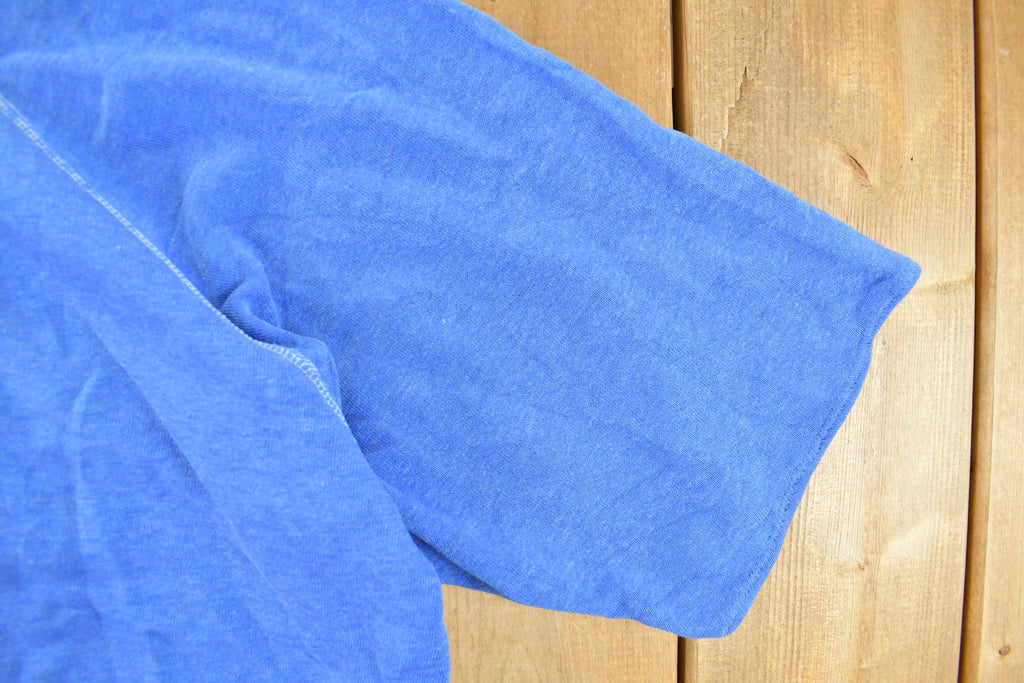 Vintage 1980s Blank Boxy Short Sleeve Crewneck Sweatshirt Men's XS