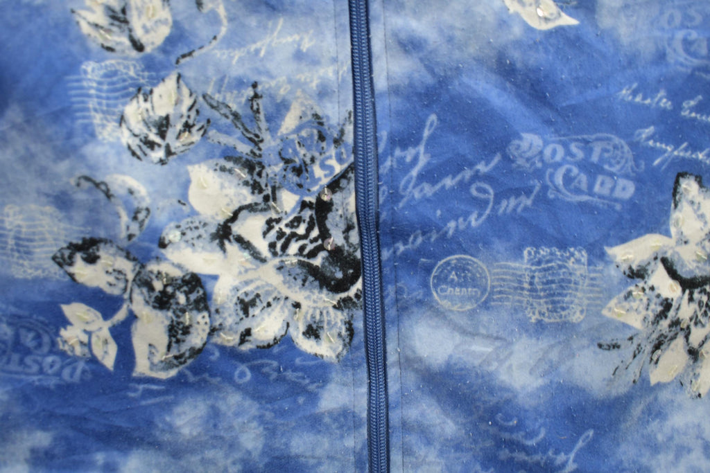 Vintage 1990s Allison Daley Patterned Fleece Sweater
