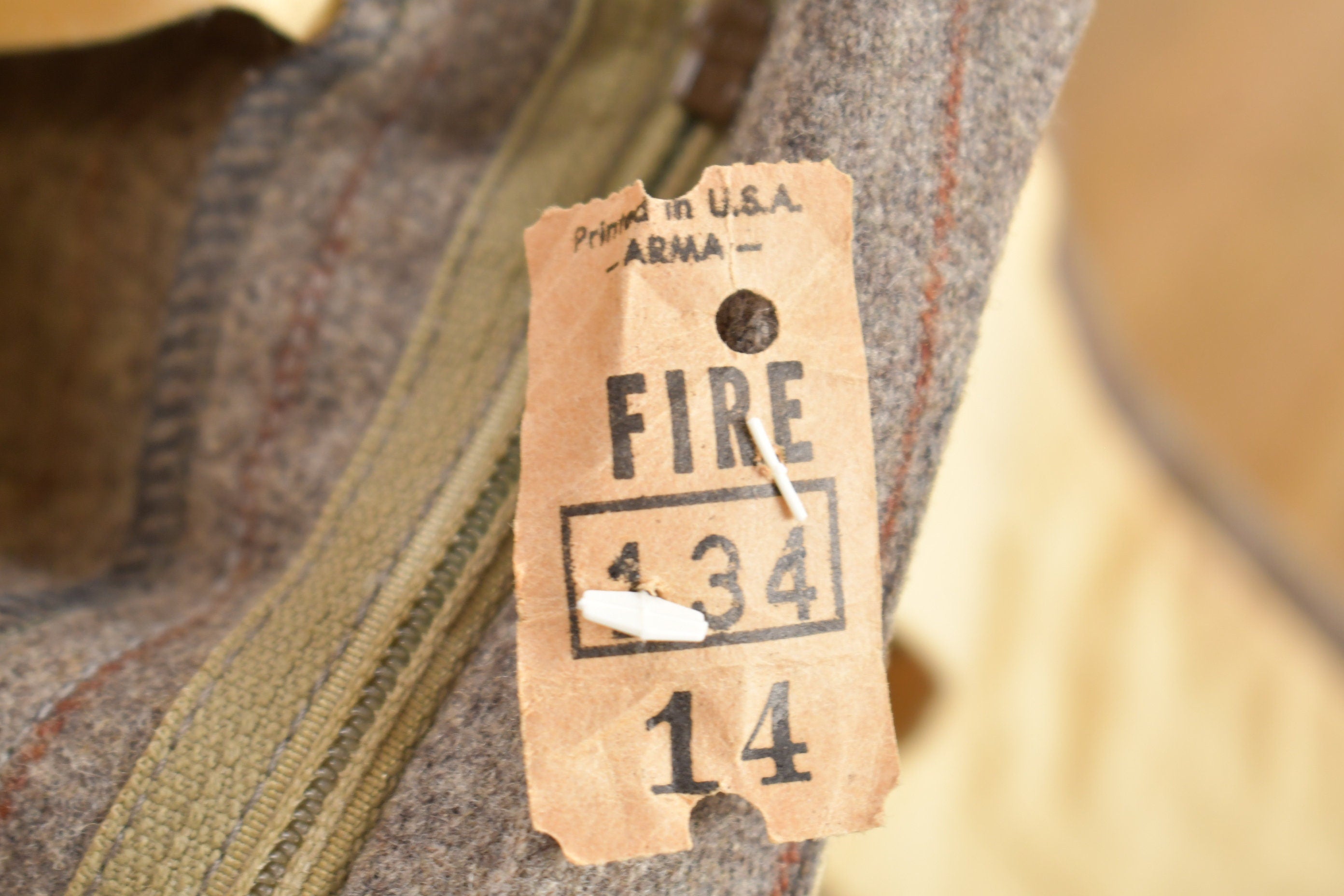 Vintage 1980's Wool Trousers Size 36 x 32
