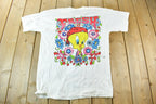 Vintage 1996 Tweety Bird FRESH Looney Tunes Cartoon Graphic T-Shirt