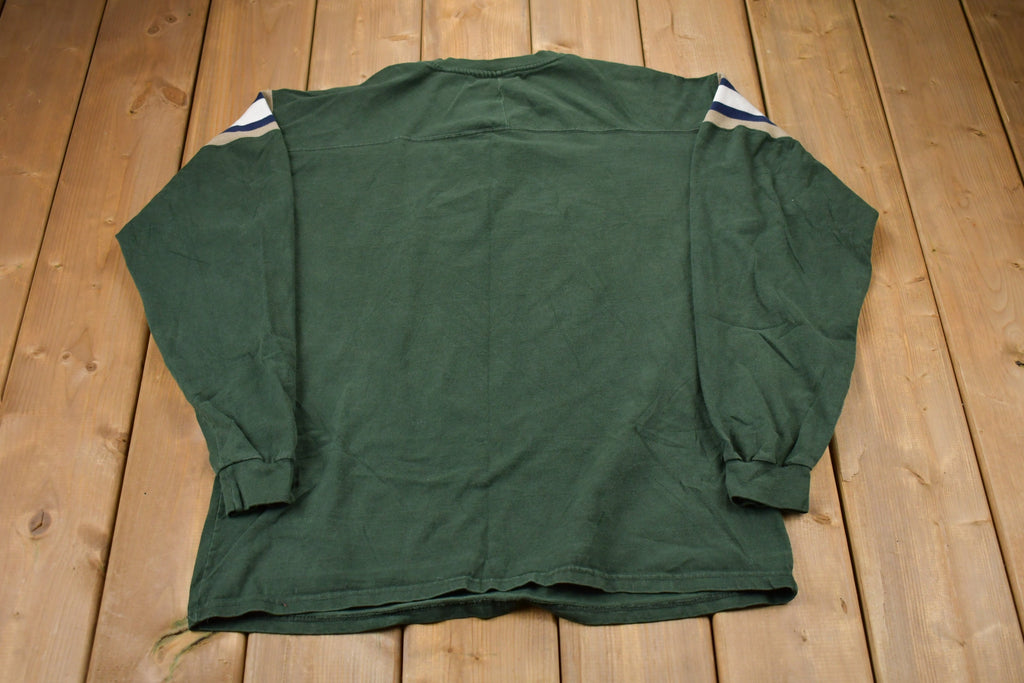 Vintage 1990s Russell Athletic Bowling Green V-Neck Sweatshirt