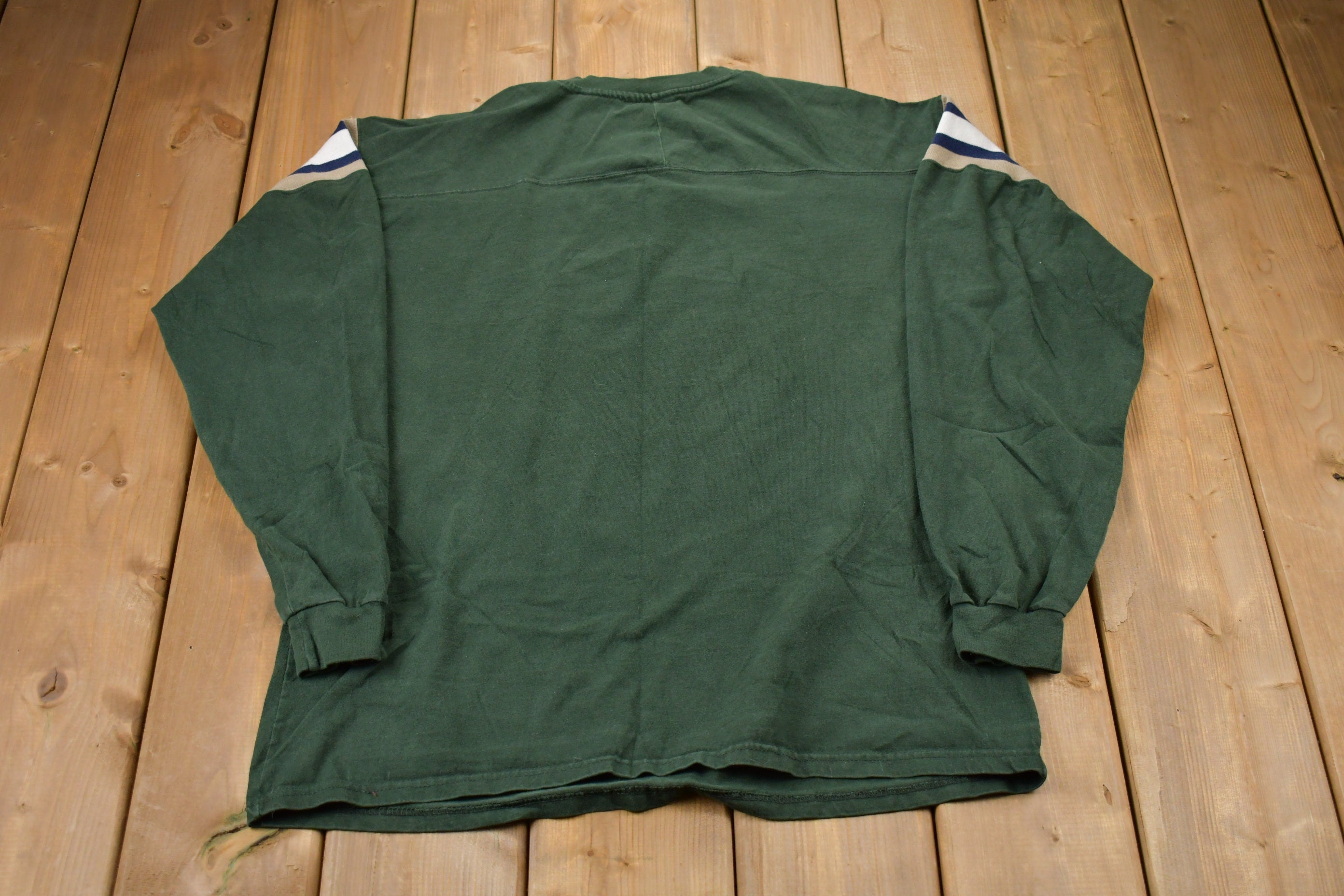 Vintage 1990s Russell Athletic Bowling Green V-Neck Sweatshirt