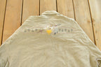 Vintage 1990s Native Art Graphic Western Style Button Up Shirt Men's 2XL