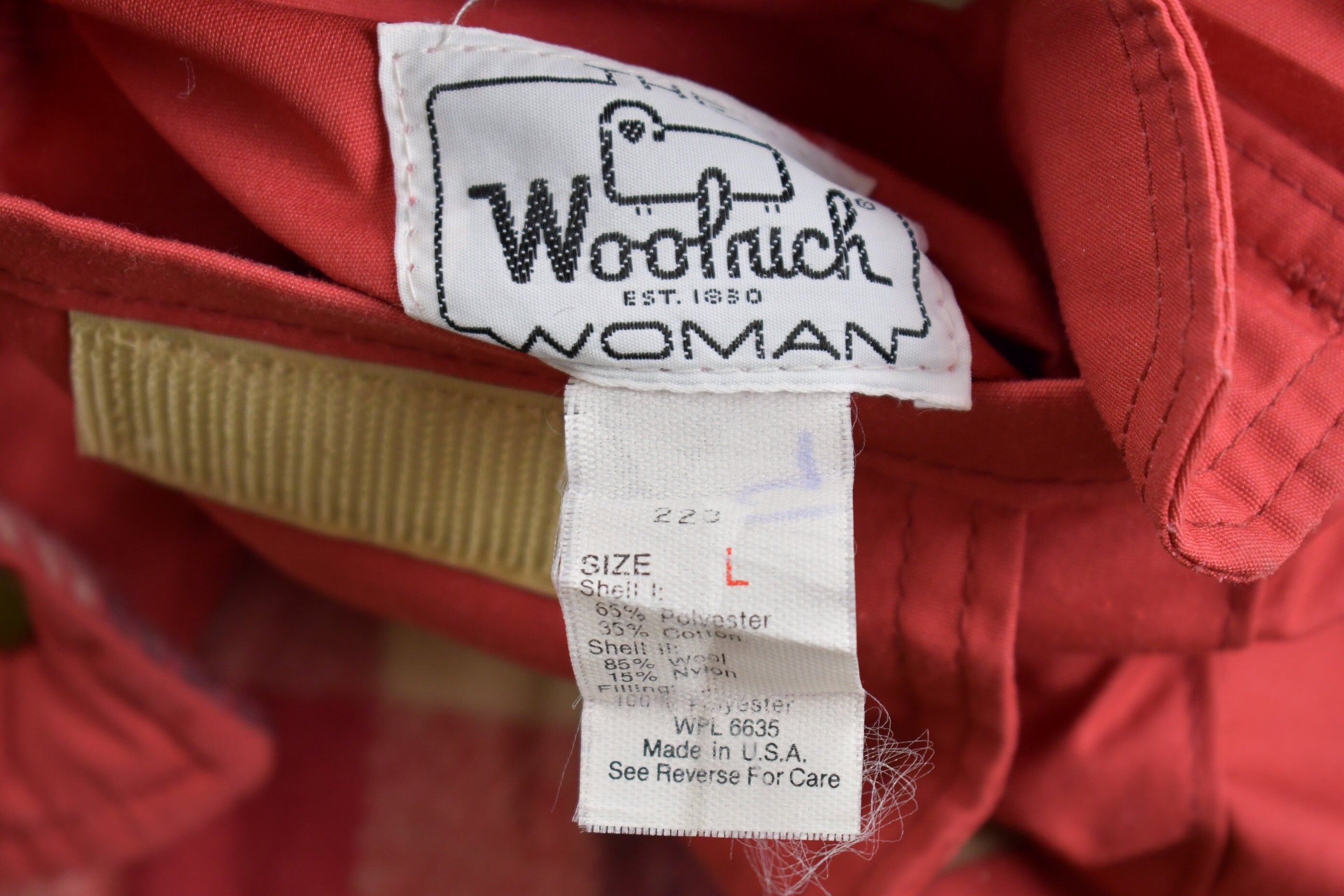 Vintage 1980s Woolrich Reversible Plaid Button Up Vest