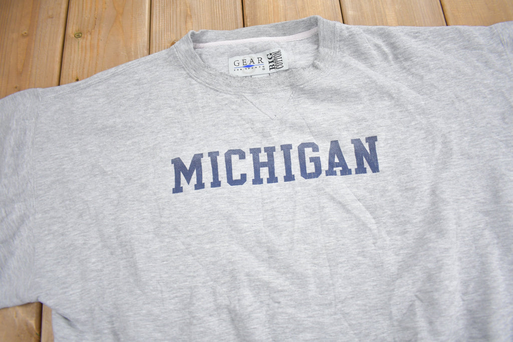 Vintage 1990s University Of Michigan Collegiate Crewneck