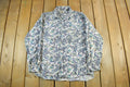 Vintage 1990s Pier Connection Paisley All Over Print Button Up Shirt Mens XL
