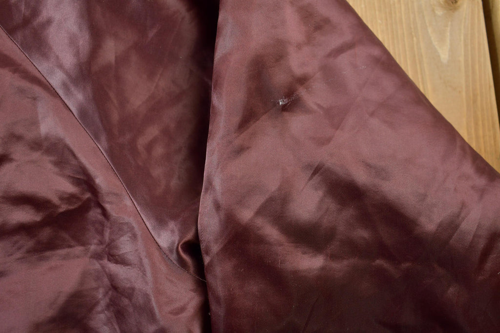 Vintage 1990s Hartwell Religious Satin Bomber Jacket