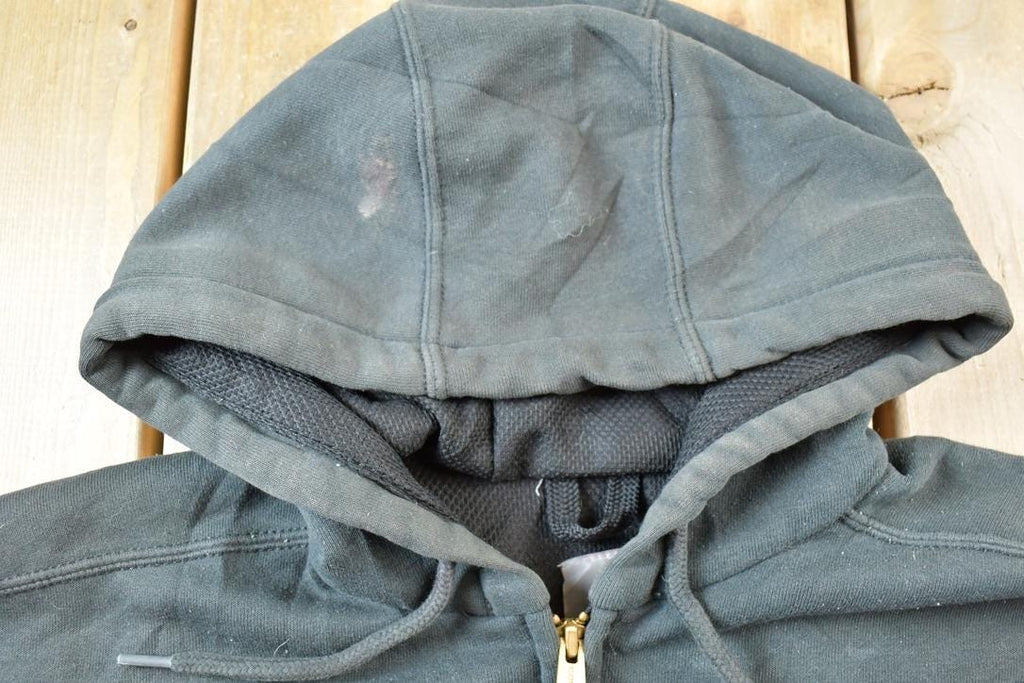 Vintage Y2K Carhartt Thermal Lined Heavy Weight Rain Defender Zip Up Hoodie