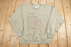 Vintage 1990s Tiger Graphic Crewneck Sweatshirt  90s Crewneck  Souvenir  Athleisure  Streetwear  Wildlife Encounters