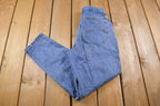 Vintage 1990's Chic High Waisted Blue Jeans 26 x 29