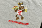 Vintage 1990's Kent Washington Blank Pony Keg Crewneck Sweatshirt