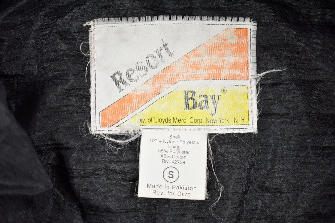Vintage 1990s Equestrian Theme Resort Bay All Over Print Full Zip Windbreaker