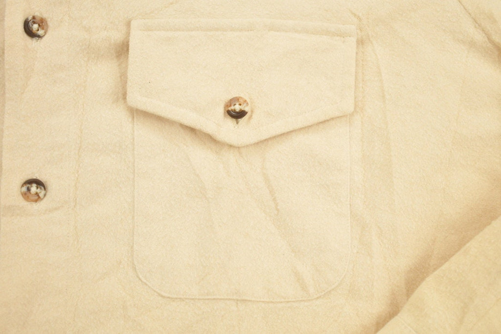 Vintage 1990s North Trail Trading CoBeige Button Up Shirt