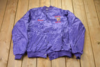 Vintage 1990s West Arc Moose Lodge Ohio Satin Bomber Jacket