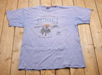 Vintage 1990s Field & Stream Sunset Graphic T Shirt