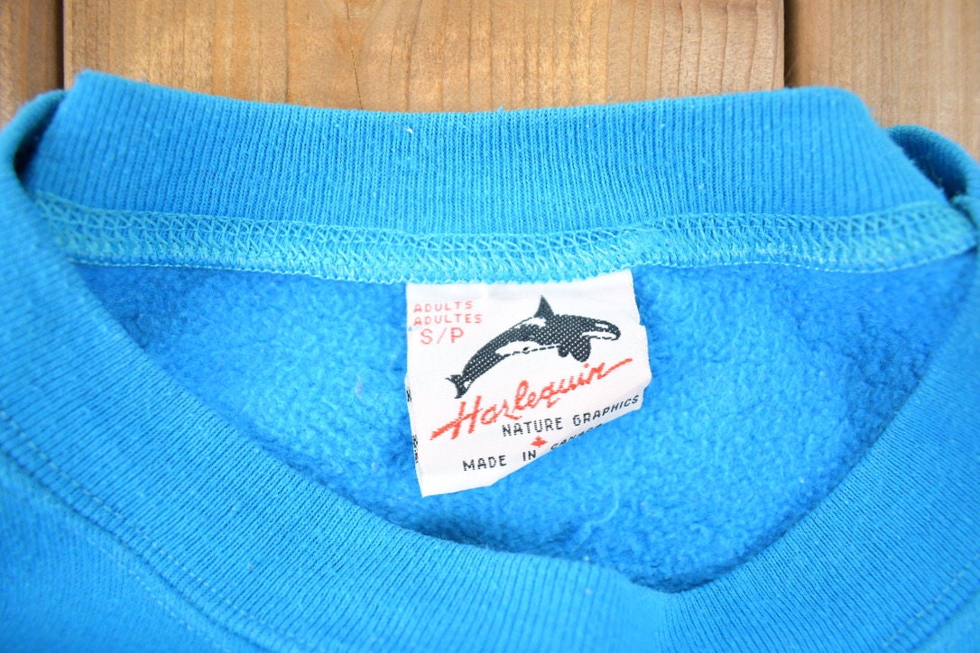 Vintage 1980s Jaguar Crewneck Sweater / 80s Crewneck / Jaguar Sweater / Streetwear / Made In Canada / Animal Theme /