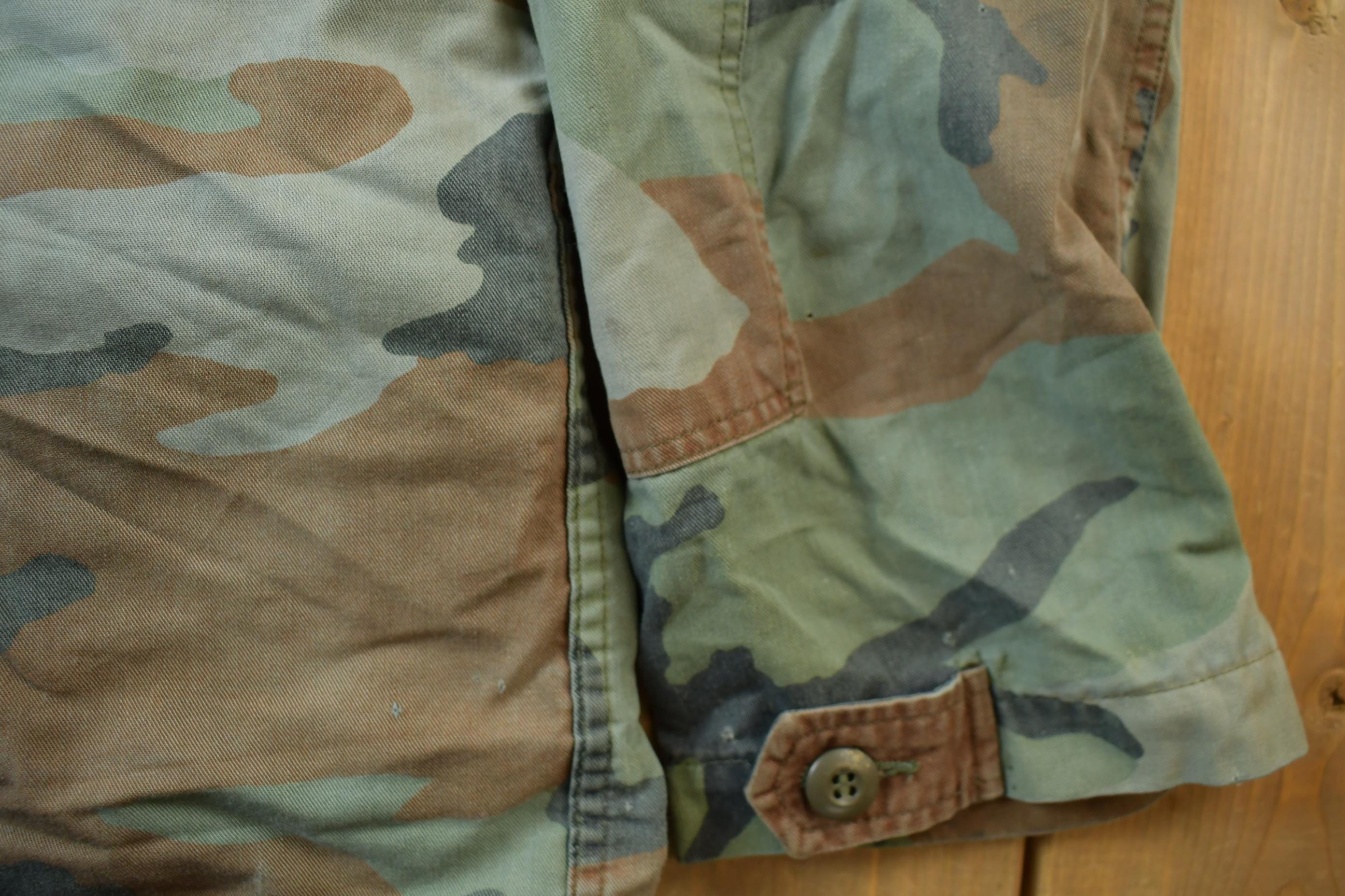 Vintage Military Button Up Shirt